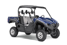 New 2017 YAMAHA VIKING EPS SE MIDNIGHT BLUE METALLIC W/ SUNTOP & ALUMINUM WHEELS Smooth Good Looks – The Special Edition Viking EPS pairs a smooth off‑road capable ride with stunning color and graphic scheme, cast aluminum wheels and more